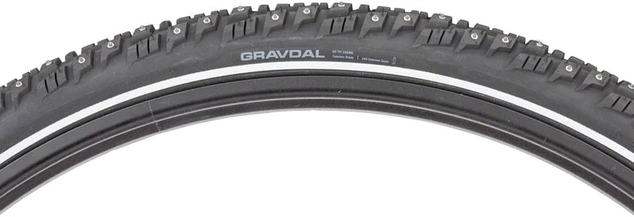 45NRTH 650x38 Gravdal 60 TPI Studded Tire - Image 2