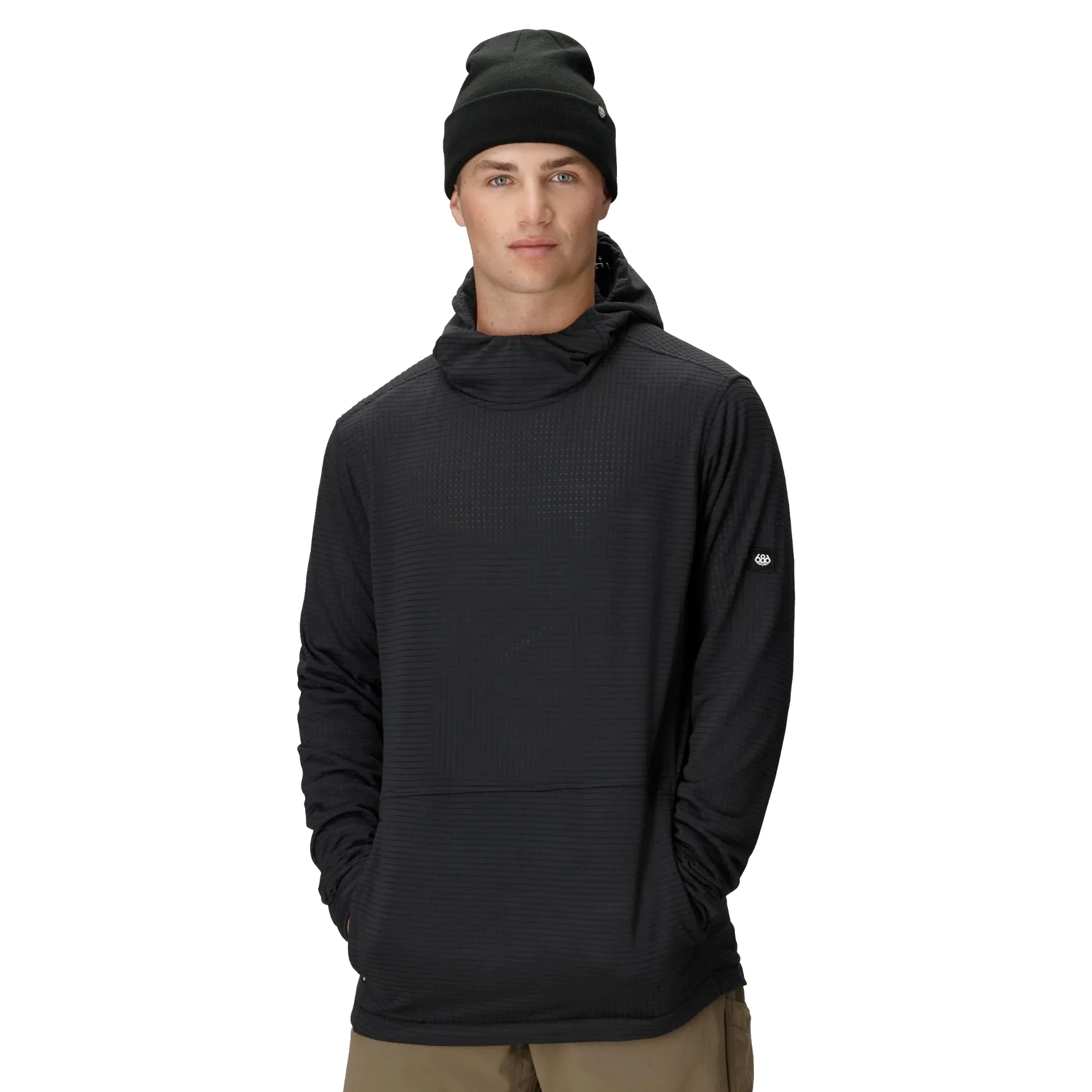 686 Mission Grid Fleece Hoodie