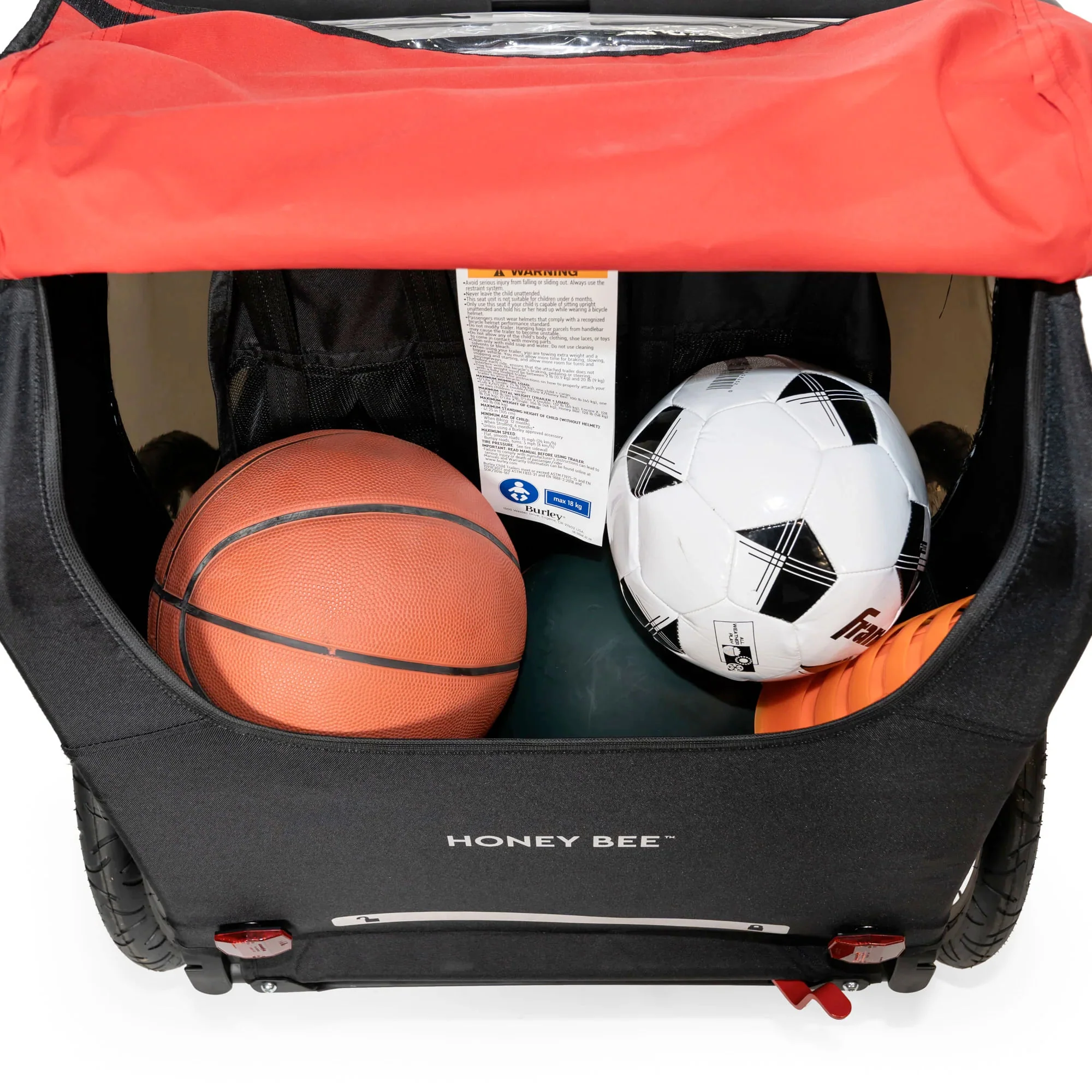 Burley Honey Bee Double Child Trailer - Image 2