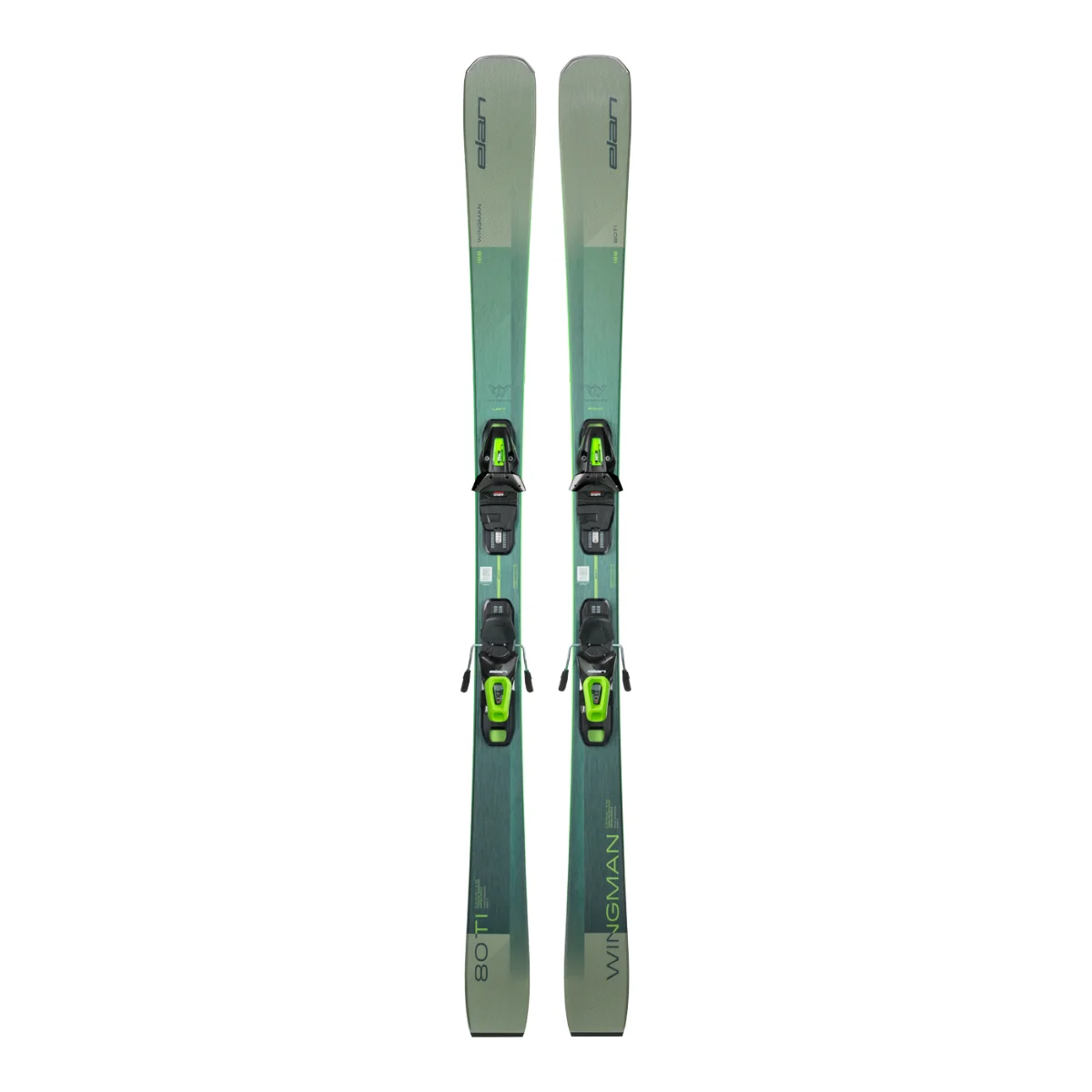 Elan Wingman 80 Ti Mens Skis with EL10.0 Bindings