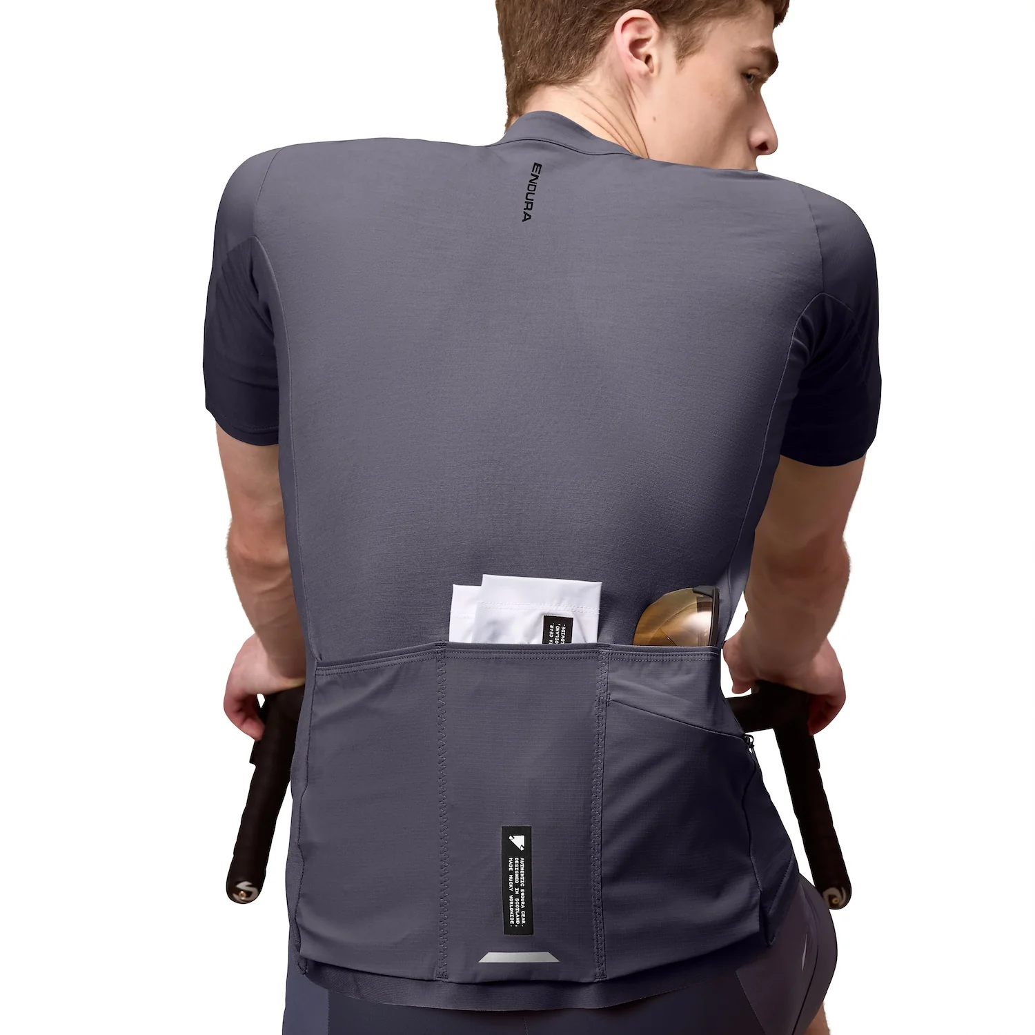 Endura Alltrack Ride Zip Short Sleeve Mens Jersey - Image 4
