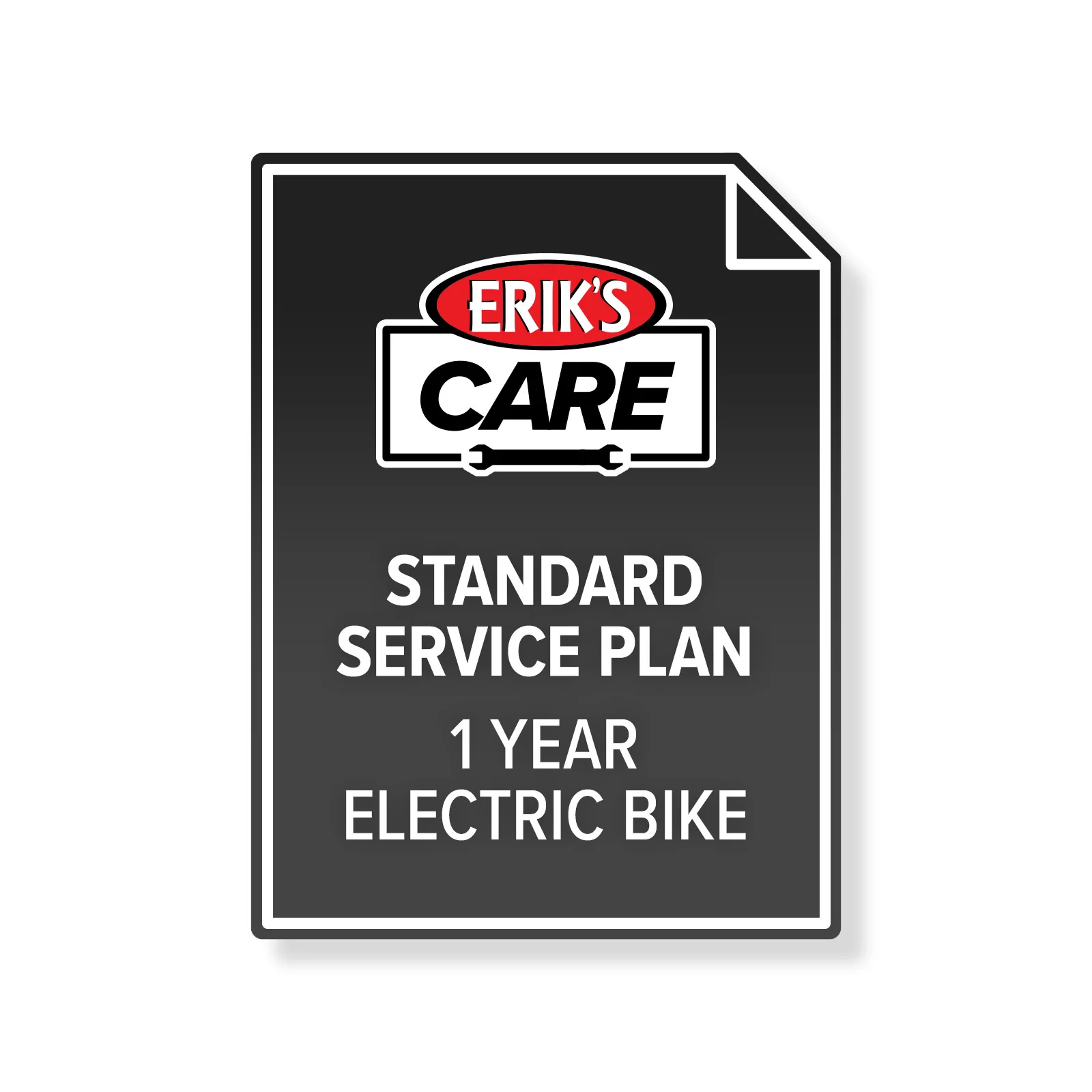 ERIKS 1 Year Standard Service Plan - Electric Bike