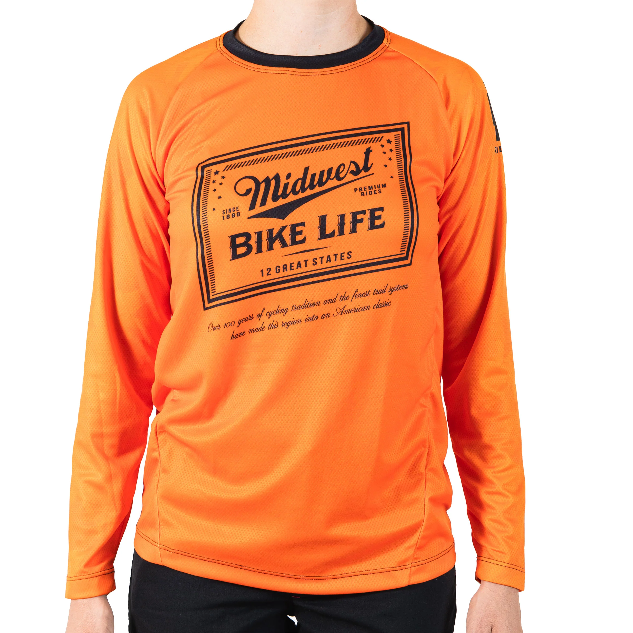 ERIKS Exclusive Midwest Bike Life Long Sleeve Womens MTB Jersey