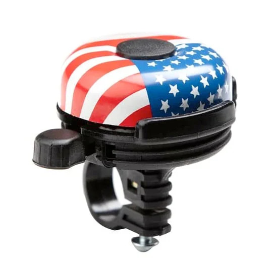 Evo Ring-A-Ling Stars & Stripes Bicycle Bell