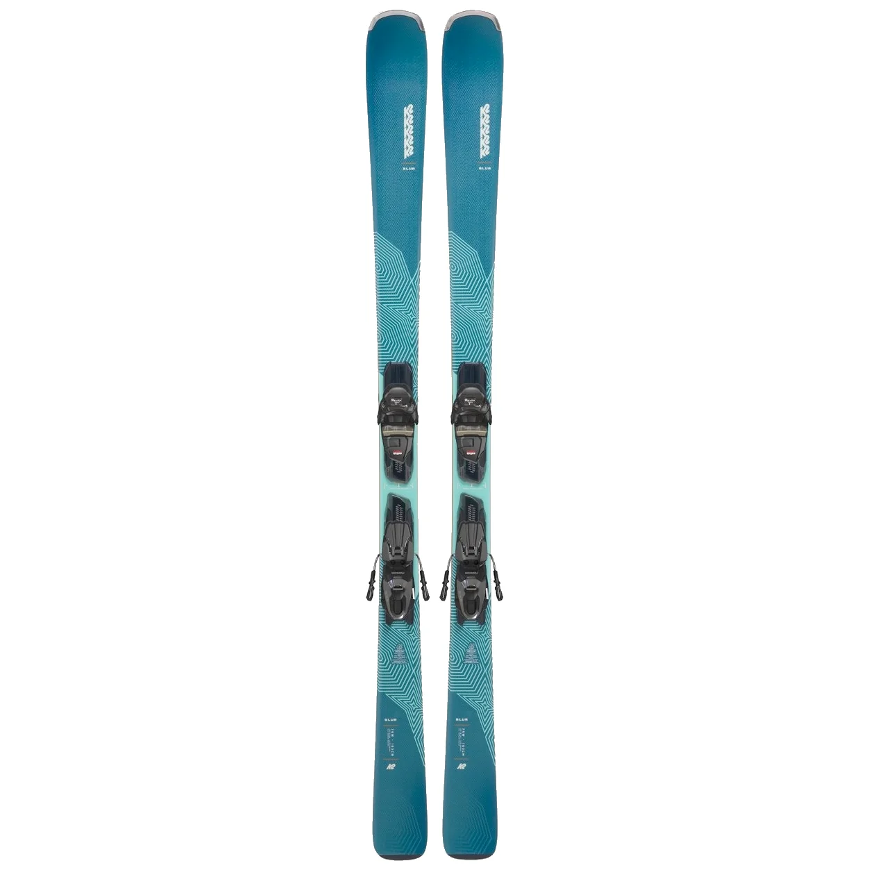 K2 Blur 76 Womens Skis with QuikClik Bindings