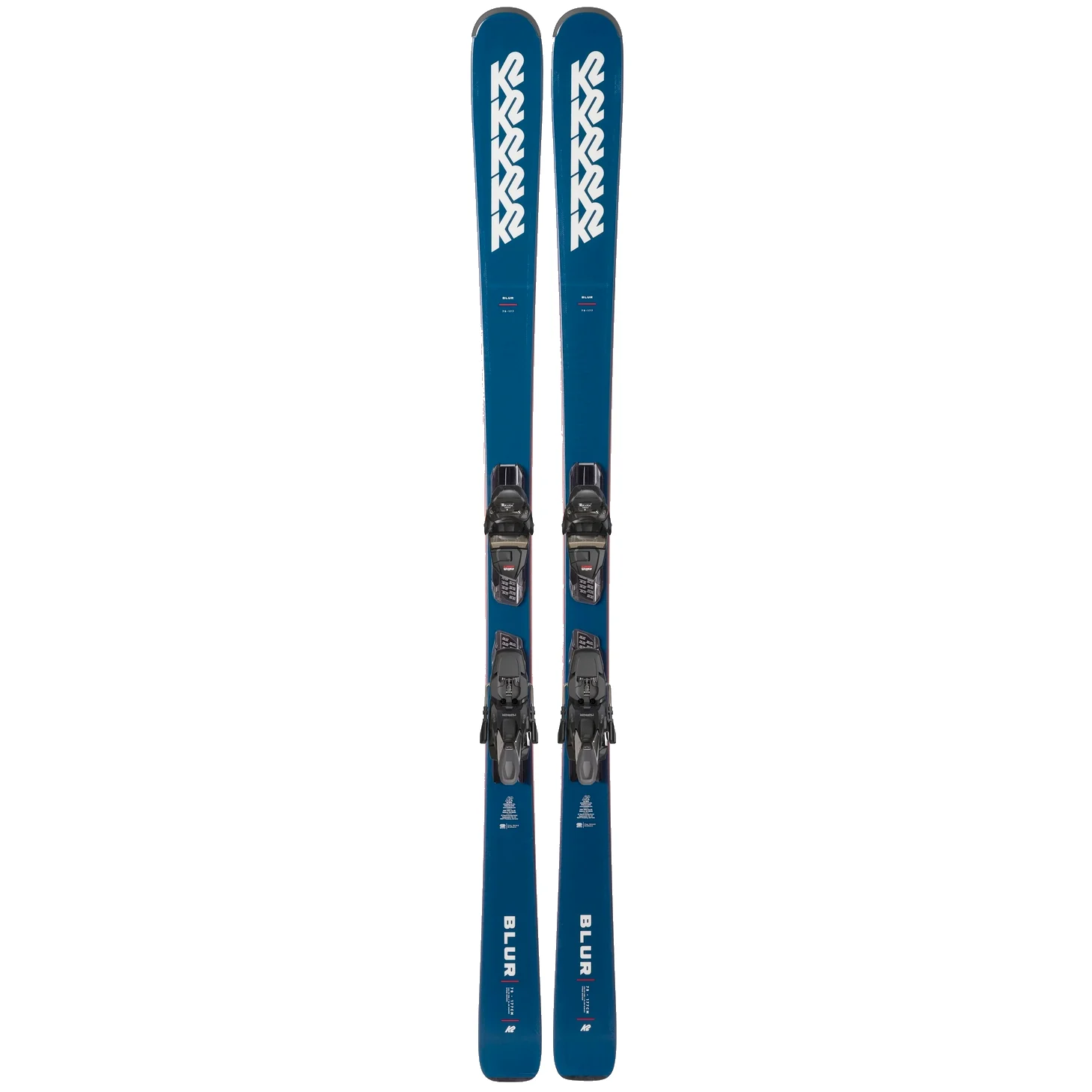 K2 Blur 79 Mens Skis with QuikClik Bindings