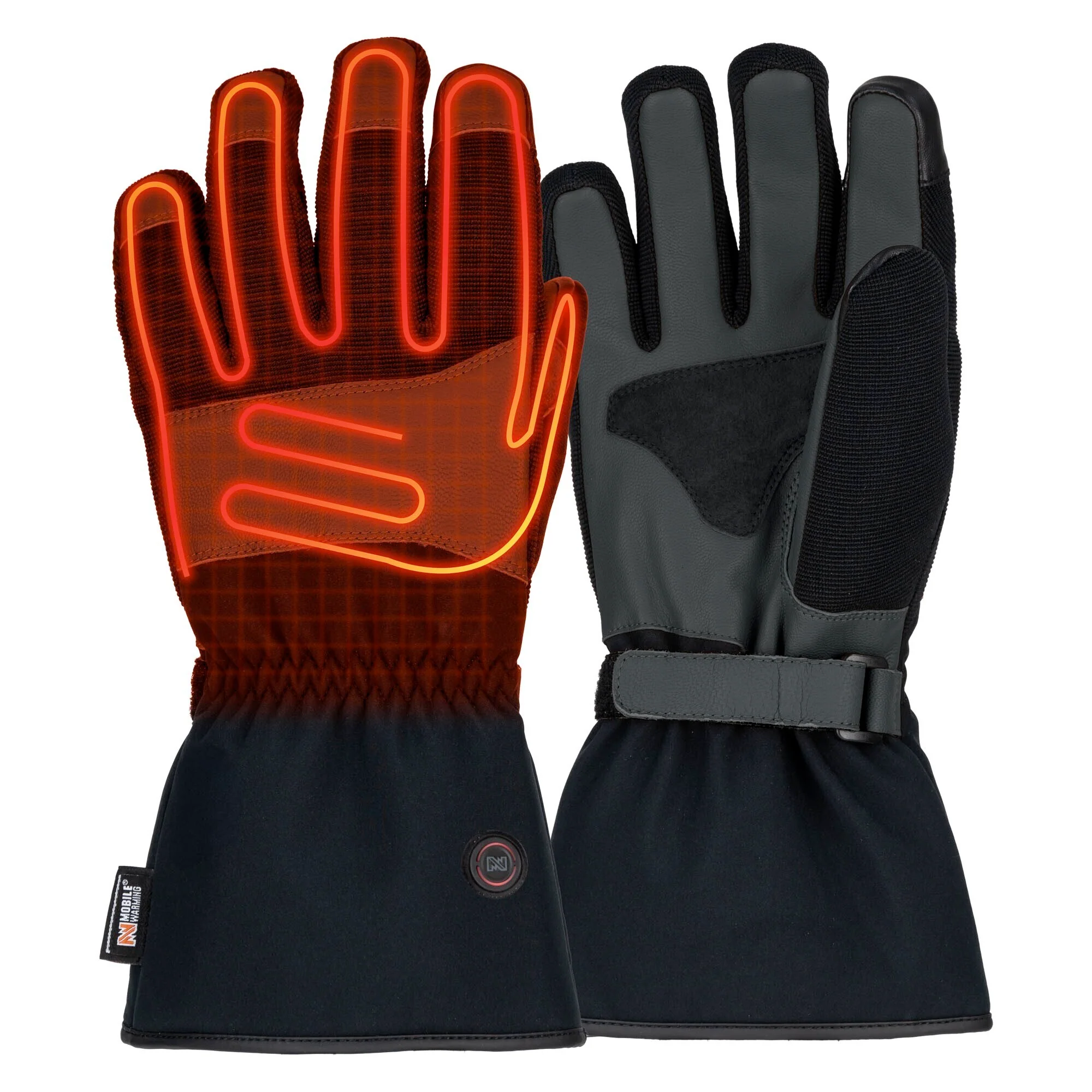 Mobile Warming Womens Heated Liner Gloves