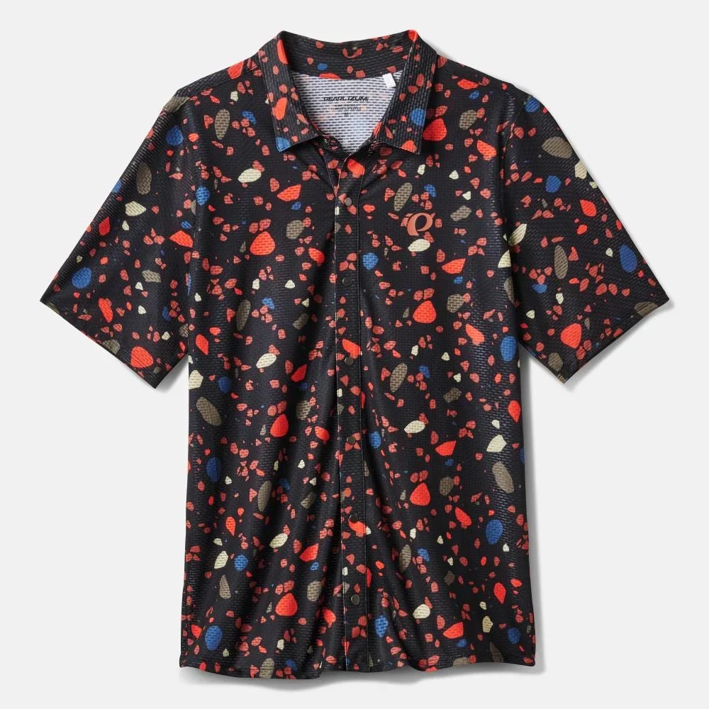 Pearl Izumi Canyon Tech Snap Short Sleeve Mens Jersey