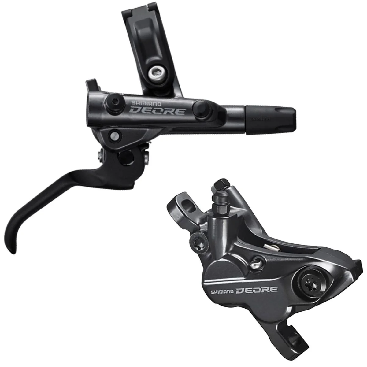 Shimano Deore M6120 4-Piston Hydraulic Disc Brake Set