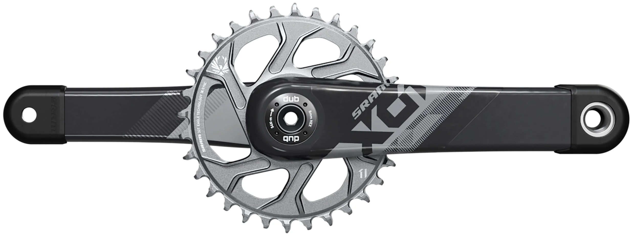 SRAM X01 Eagle DUB Crankset - Image 2