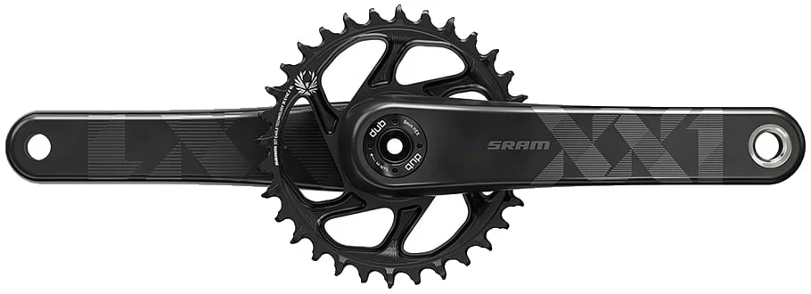 SRAM XX1 Eagle Carbon 5" Fat Bike Dub Crankset