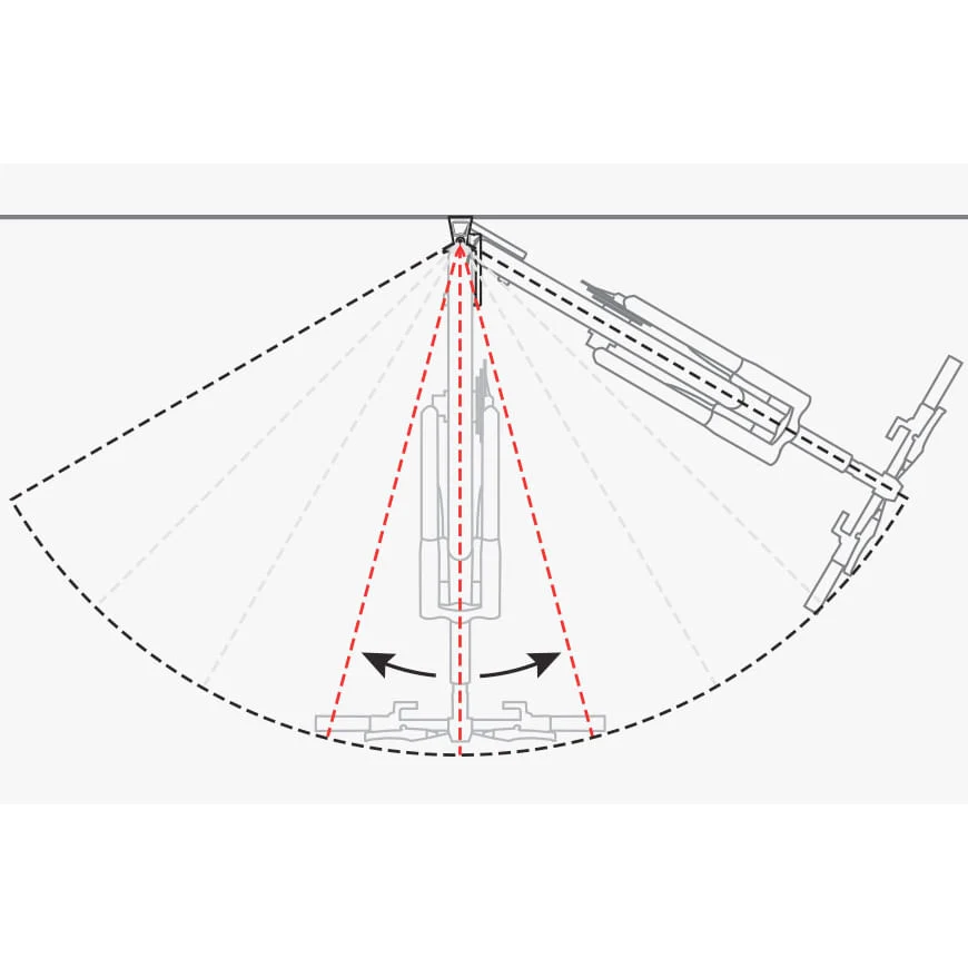 Topeak Swing-Up DX Wall Mount Bike Holder - Image 6