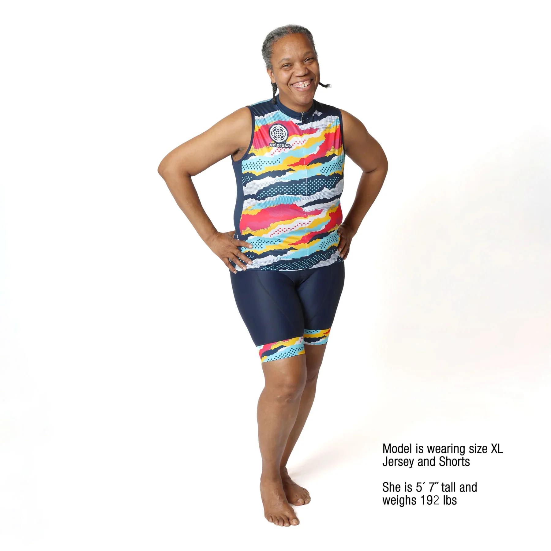 Velorosa Active Camo Womens Bike Shorts - Image 4